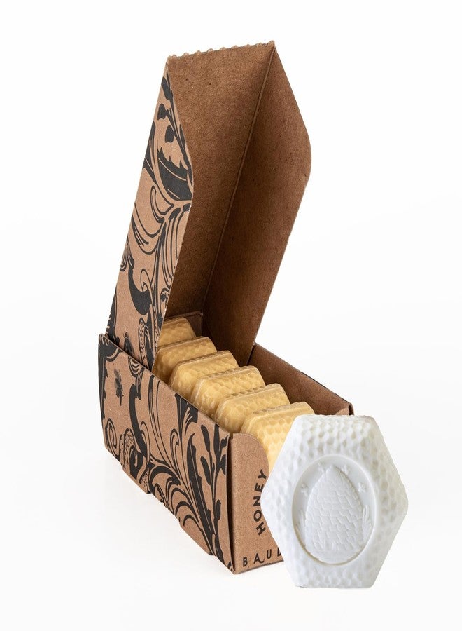 صابون بودلير بحليب الماعز والعسل للضيوف - 1.4 أونصة - عبوة فردية غير مغلفة، 6 وحدات/عبوة